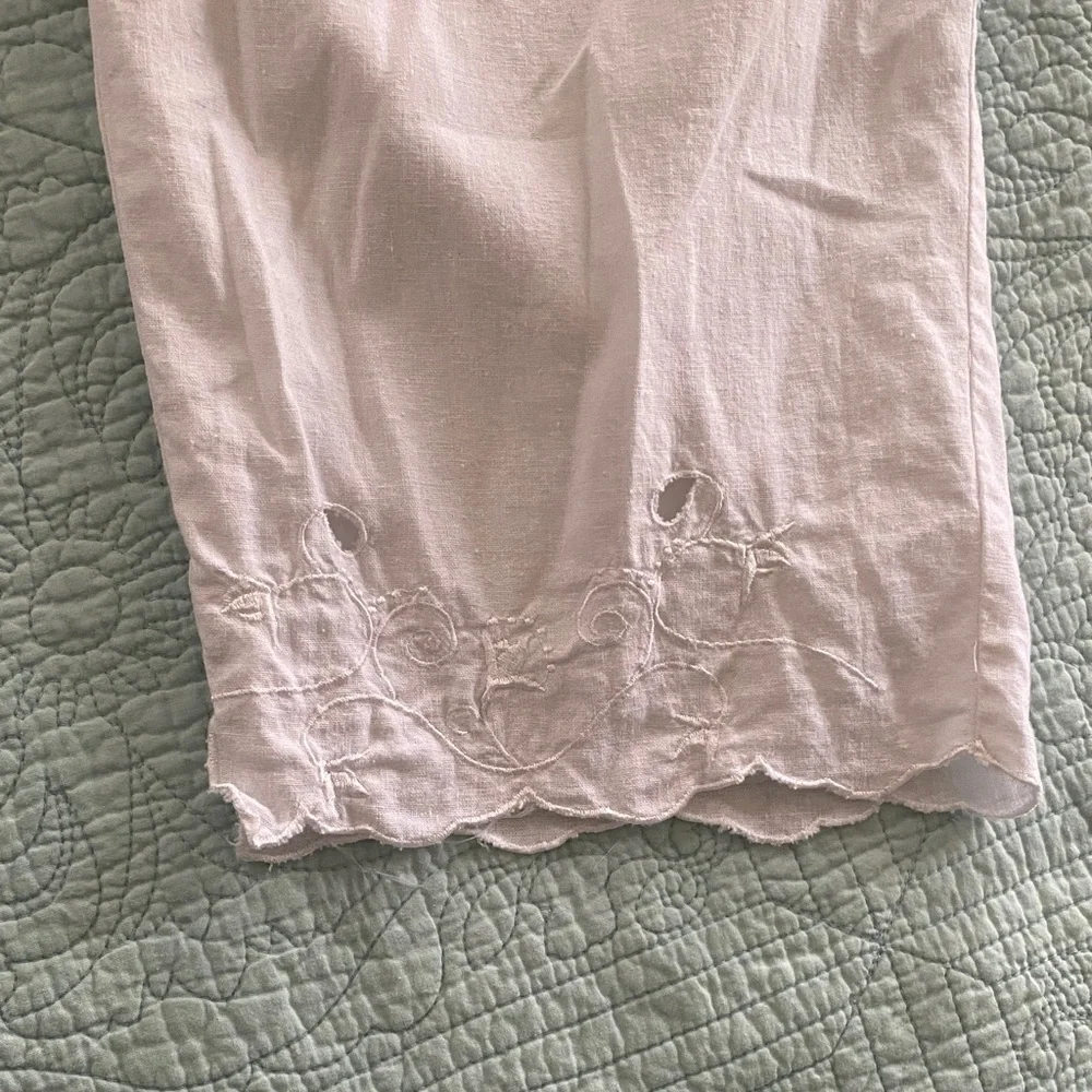 Vintage White Linen Set - Picture 10 of 12